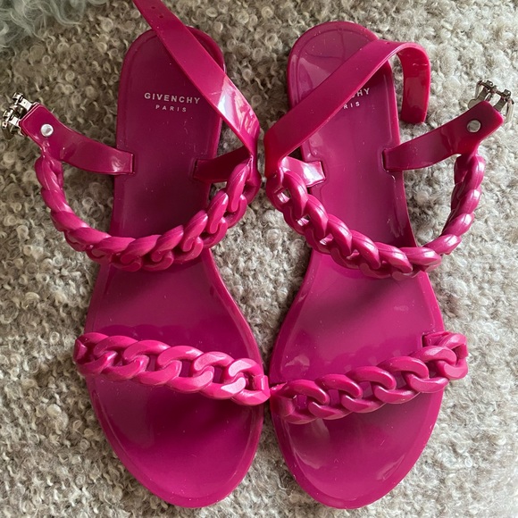 Givenchy Shoes - Givenchy jelly sandals 38 size new